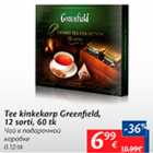 Tee kinkekart Greenfield, 12 sorti, 60 tk