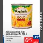 Allahindlus - Konserveeritud mais Gold, Bonduelle, 170 g