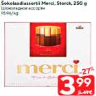 Allahindlus - Šokolaadiassortii Merci, Storck, 250 g
